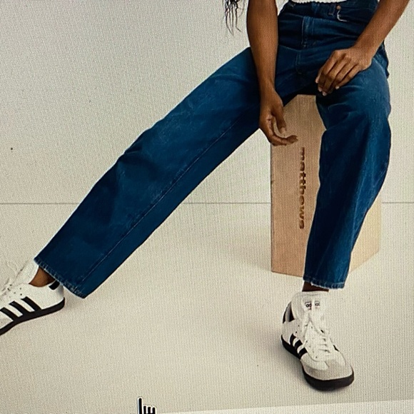 Brand New Madewell Baggy Straight Jeans - Picture 4 of 8